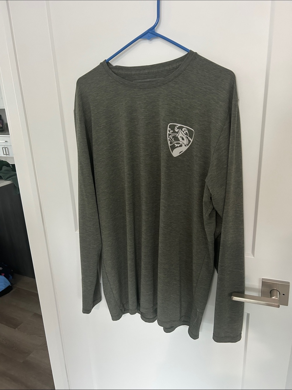 Tree House Brewing Company Men's Long-Sleeve Performance Shirt - Olive Green XL